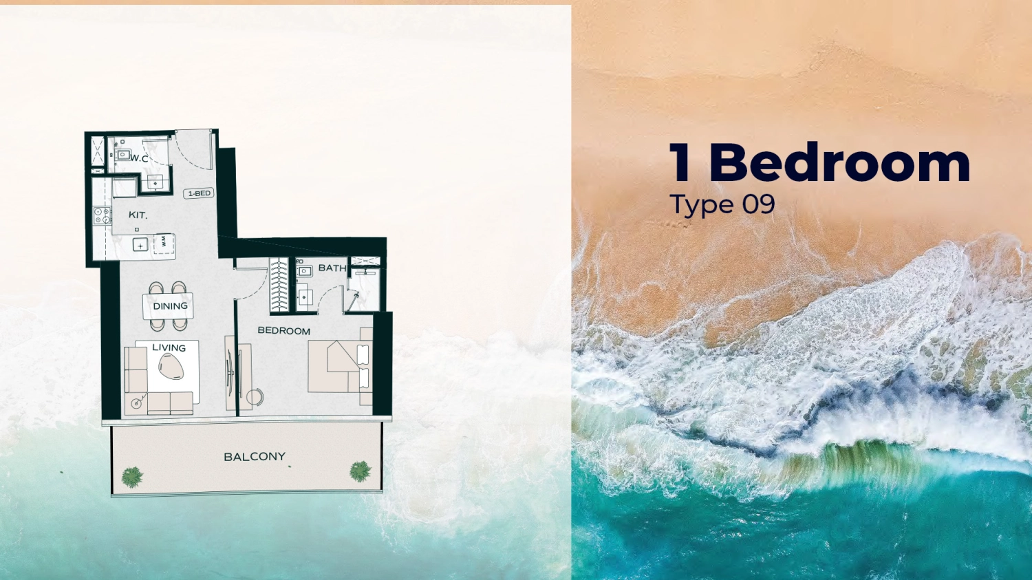 1 BR - Type A